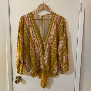 Free People Bodysuit